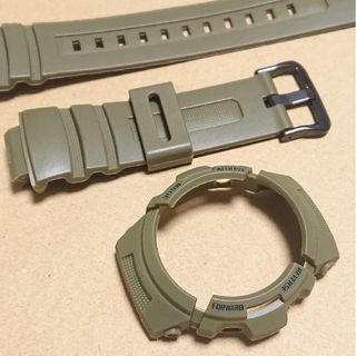 G-SHOCK AWG-M100 AW-590 互換性 補修用ベゼルベルトセット(ラバーベルト)