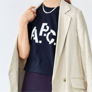 IENA - 新品　IENA A.P.C./別注 DECALE プリント Tシャツ