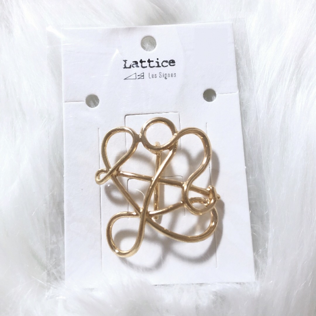 Lattice(ラティス)のLattice ラティス　【KEECOセレクト】メタルヘアカフ　ゴールド レディースのヘアアクセサリー(その他)の商品写真