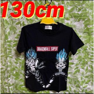 ドラゴンボール(ドラゴンボール)の130cm●ドラゴンボール超★子供用Tシャツ★黒(Tシャツ/カットソー)