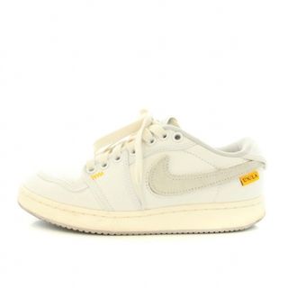 ナイキ(NIKE)のNIKE UNION Air Jordan1Low KO WhiteCanvas(スニーカー)