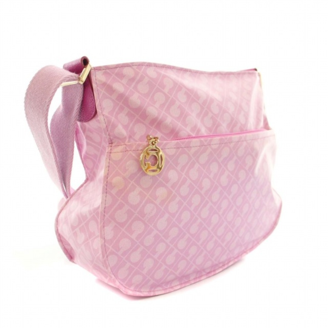 GHERARDINI(ゲラルディーニ)のGHERARDINI SOFTY ショルダーバッグ ナイロン 総柄 ピンク レディースのバッグ(ショルダーバッグ)の商品写真