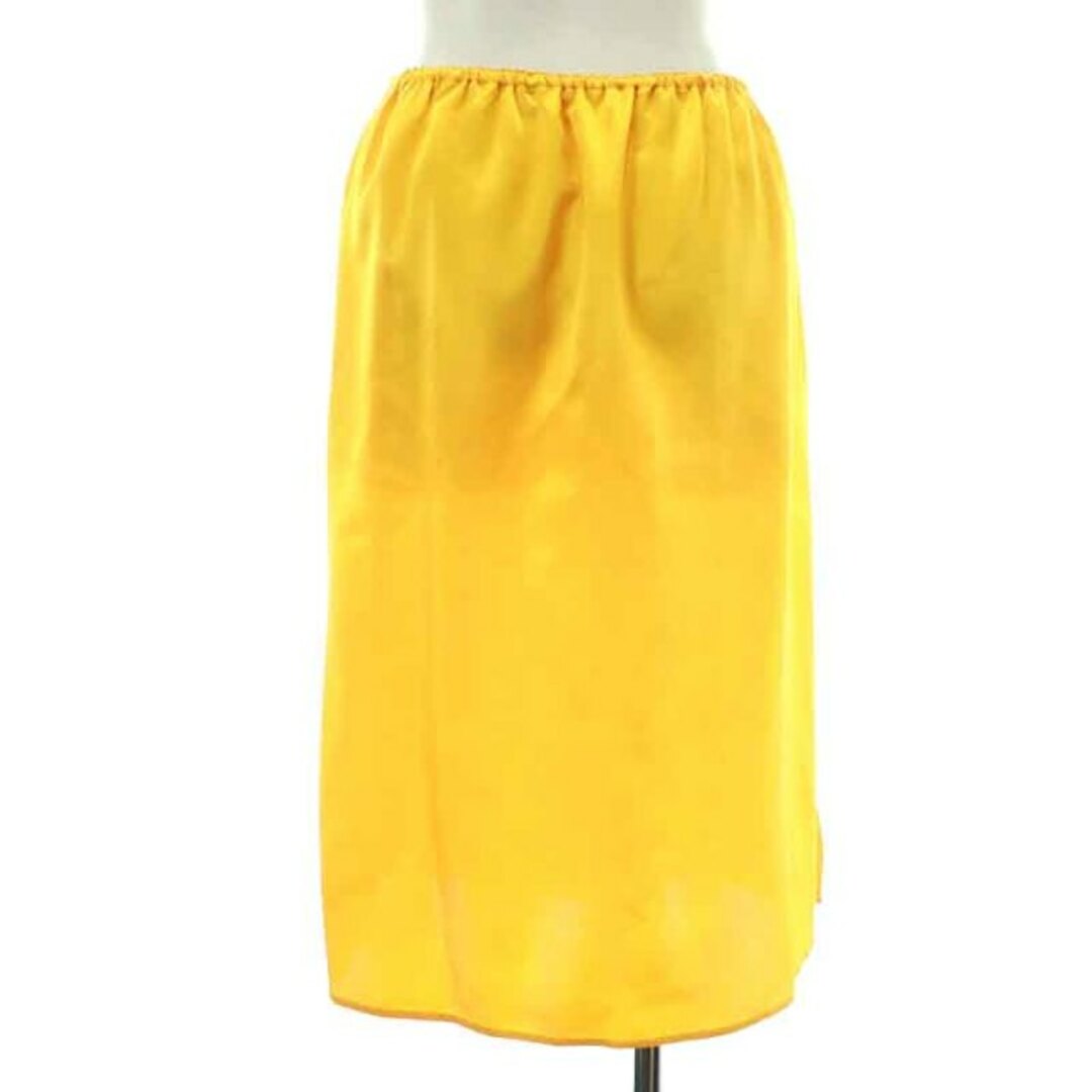 Lois CRAYON(ロイスクレヨン)のロイスクレヨン フレアスカート ロング ミモレ レース シアー M 赤 黄色 レディースのスカート(ロングスカート)の商品写真