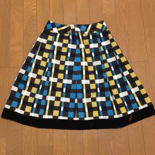 エムズグレイシー(M'S GRACY)の♡美品 エムズグレイシー チェックスカート♡(ひざ丈スカート)