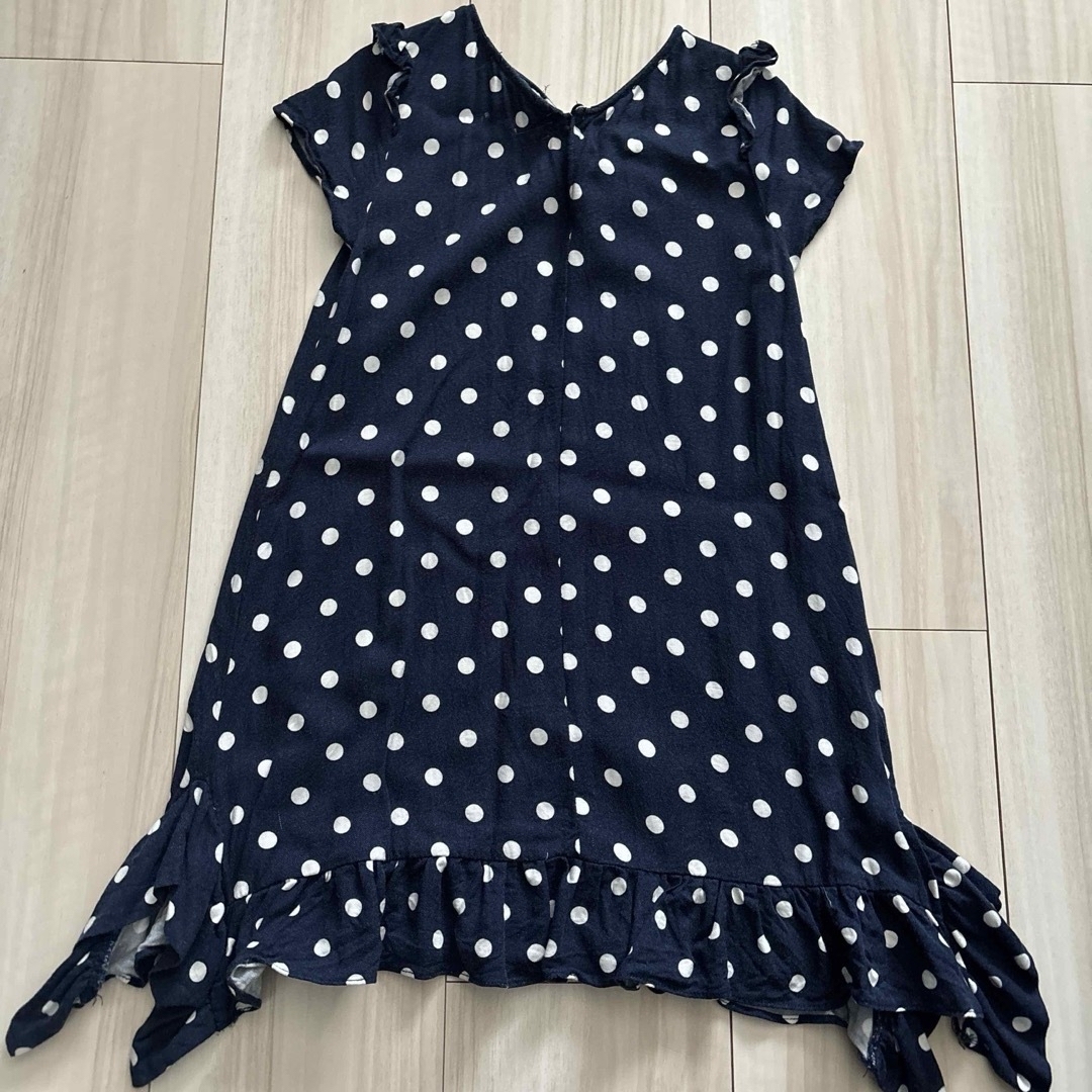 ZARA KIDS(ザラキッズ)のZARA girls  水玉　ドット　ワンピース キッズ/ベビー/マタニティのキッズ服女の子用(90cm~)(ワンピース)の商品写真