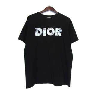 ディオール(Dior)のディオール DIOR × ダニエルアーシャム DANIEL ARSHAM ■ 20SS 【 023J615B0554 】 フロント ロゴ Tシャツ　32589(Tシャツ/カットソー(半袖/袖なし))