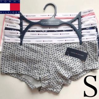 トミーヒルフィガー(TOMMY HILFIGER)のレア USA トミーヒルフィガー 5枚 ボーイショーツ S 下着(ショーツ)