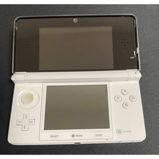 ニンテンドー3DS(ニンテンドー3DS)のNintendo 3DS  本体とケーブルピュアホワイト(携帯用ゲーム機本体)