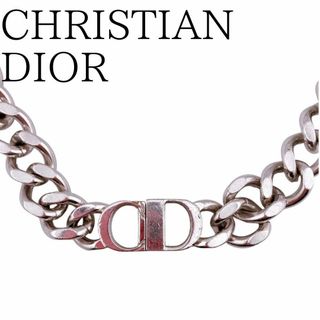 クリスチャンディオール(Christian Dior)のクリスチャンディオール ICON チェーンネックレス シルバー メンズ(ネックレス)