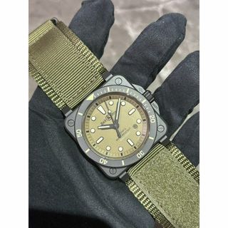 ベルアンドロス(Bell & Ross)のBell & Ross（ベル&ロス）BR03-92 Diver Military(腕時計(アナログ))