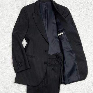 Balenciaga - 極美品 S バレンシアガ パリス  スーツ セットアップ ジャケット 44 黒