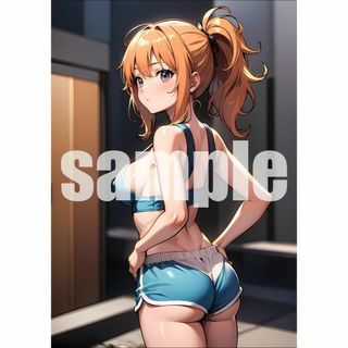 412【A4写真用紙】オリジナル 美女 アニメ イラスト フェチ AI 高画質(印刷物)