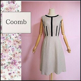 Coomb - 【Coomb/クーム】ワンピース　フィット＆フレア　40　ノースリーブ　通勤