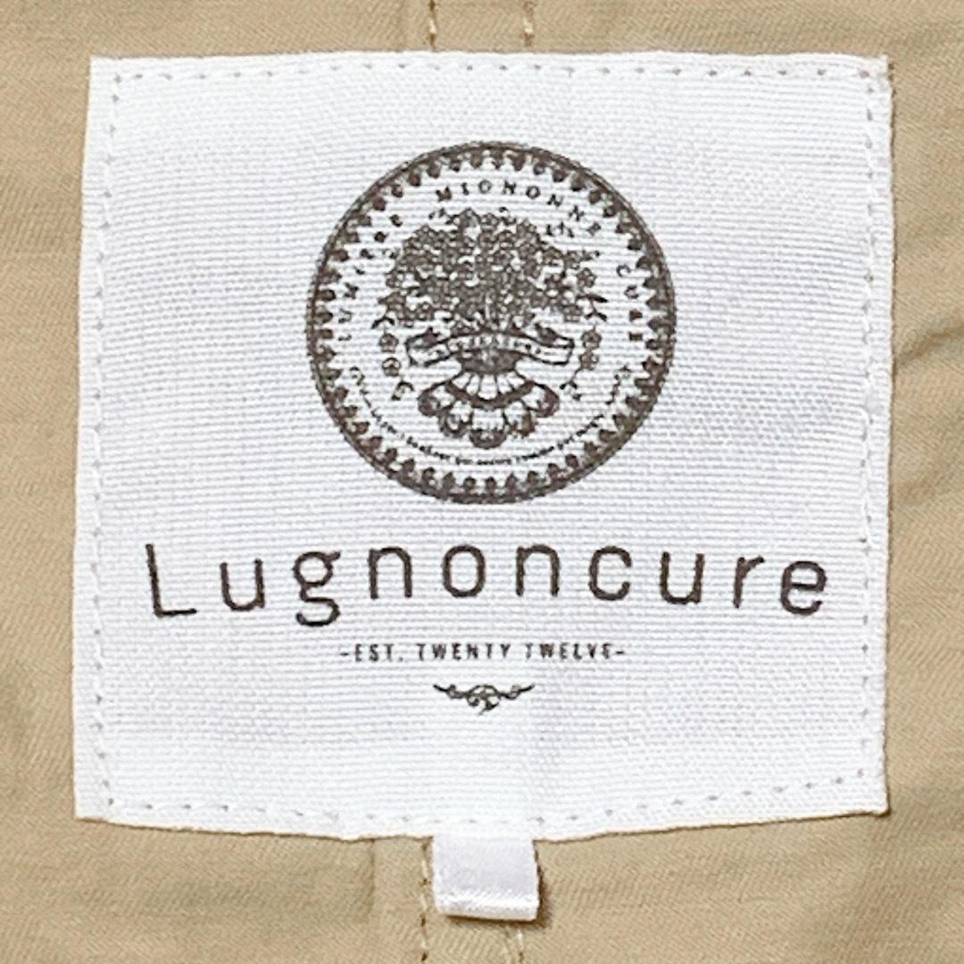 Lugnoncure(ルノンキュール)の【美品】スプリングジャケット　ブルゾン　ベージュ　ショート丈　コンパクト レディースのジャケット/アウター(ブルゾン)の商品写真