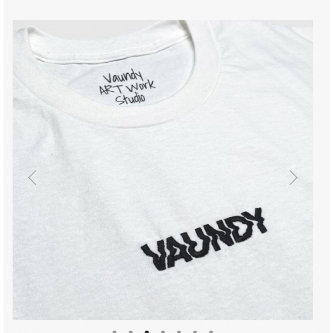 バウンディVaundy 白ロングＴシャツ エンタメ/ホビーのタレントグッズ(ミュージシャン)の商品写真