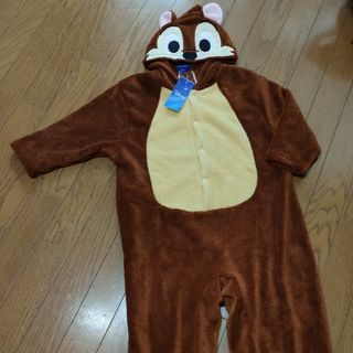 新品　なりきり　コスプレ　キッズ　チップとデール　ぬいぐるみ　変身　110