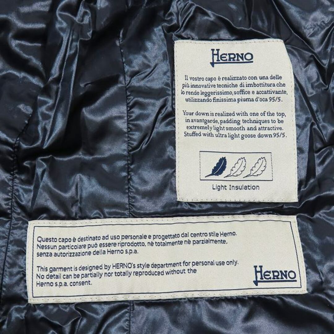 HERNO(ヘルノ)のヘルノ HERNO PRODUZ LAVJAP ダウンベスト ブルゾン レディースのジャケット/アウター(ダウンベスト)の商品写真