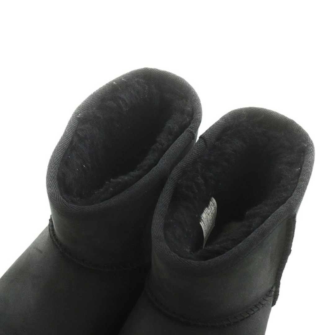 アグ オーストラリア クラシックミニレザーブーツ 23.0cm 黒 レディースの靴/シューズ(ブーツ)の商品写真