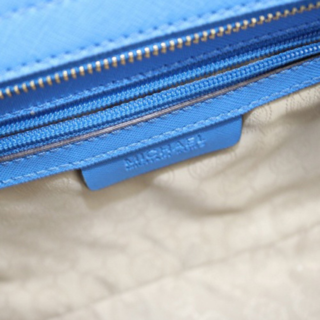 Michael Kors(マイケルコース)のマイケルコース ハンドバッグ ショルダーバッグ 2way ロゴ レザー 青 レディースのバッグ(ショルダーバッグ)の商品写真