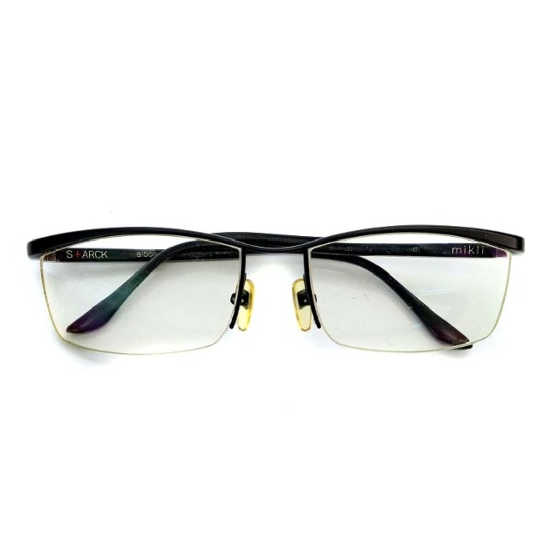 other(アザー)のスタルクアイズ めがね メガネ 眼鏡 ブロータイプ 度あり 黒 PL9901 メンズのファッション小物(サングラス/メガネ)の商品写真