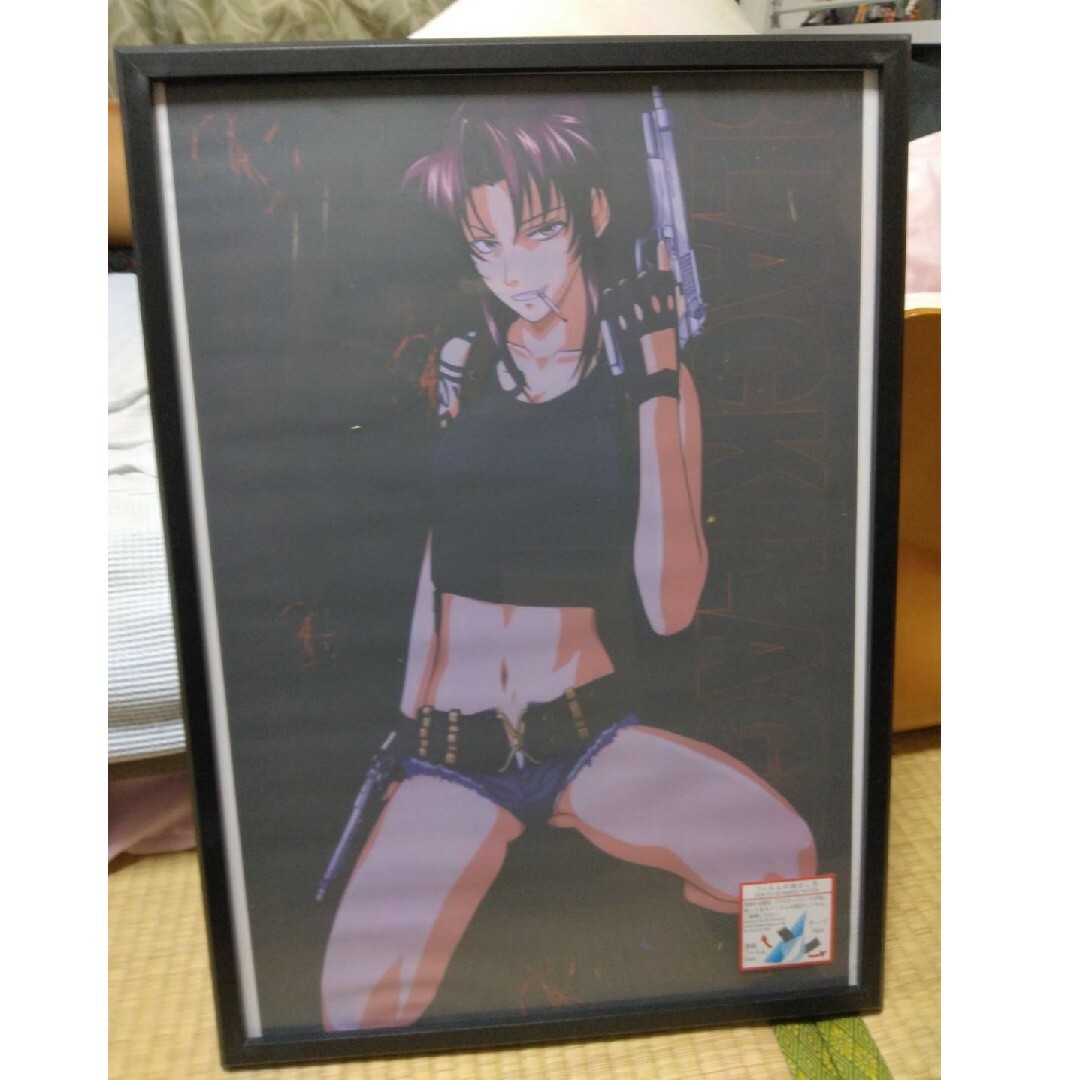 BLACK LAGOON』（ブラック・ラグーン）レヴィ アートポスター エンタメ/ホビーの美術品/アンティーク(絵画/タペストリー)の商品写真