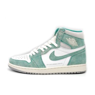 ナイキ(NIKE)のナイキ NIKE ■ 【 AIR JORDAN 1 RETRO HIGH OG TURBO GREEN 555088 311 】 エア ジョーダン 1 レトロ ハイ ターボ グリーン スニーカー　h0367(スニーカー)