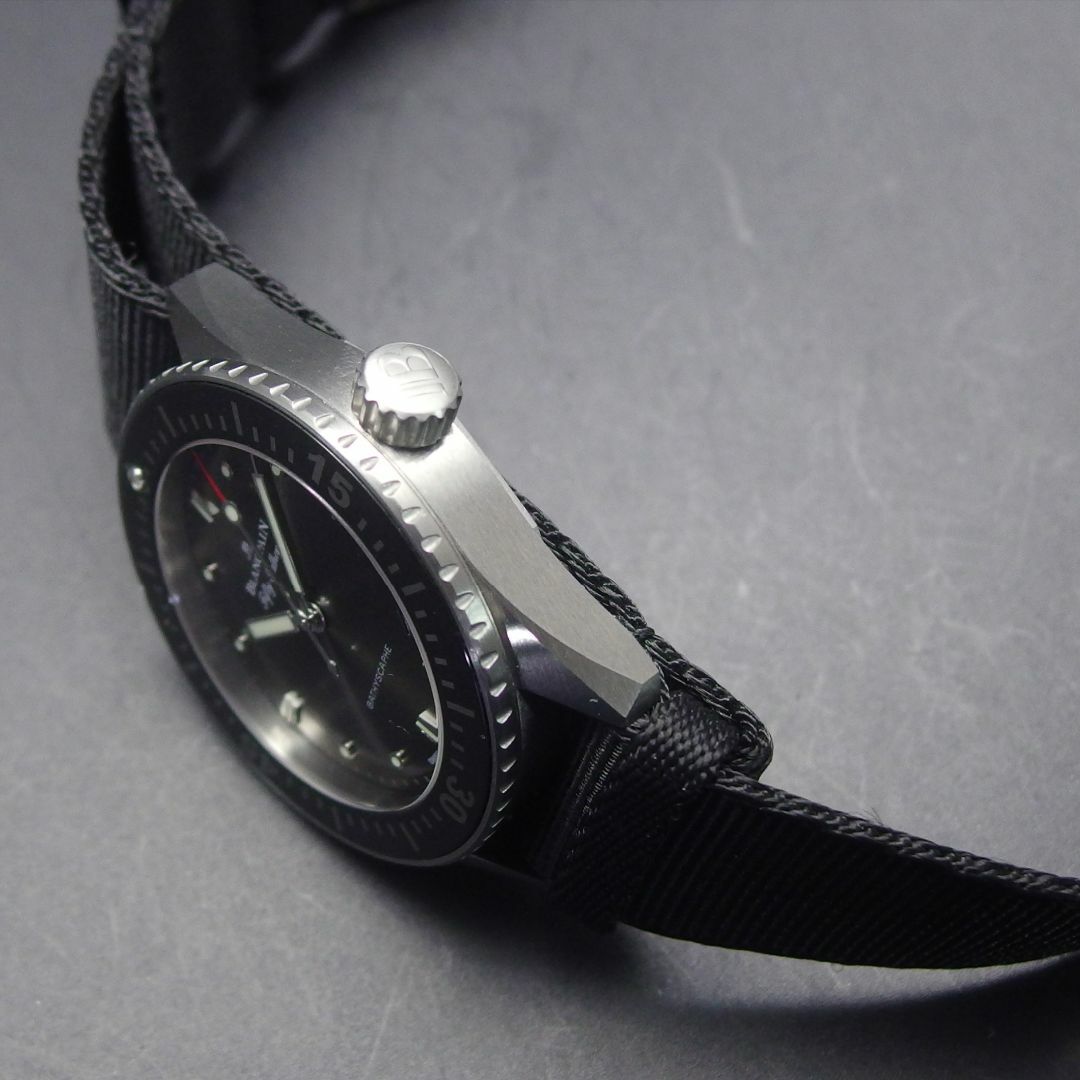 BLANCPAIN(ブランパン)の国内正規 美品 ブランパン フィフティファゾムス バチスカーフ 38㎜ 付属完 メンズの時計(腕時計(アナログ))の商品写真