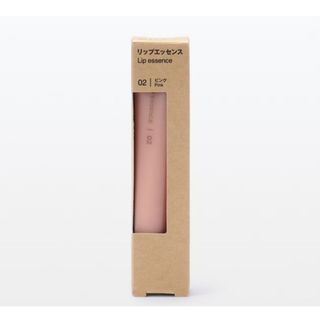 ムジルシリョウヒン(MUJI (無印良品))のMUJI 無印良品 リップエッセンス １０．５ｇ　ピンク 新品未使用    (リップケア/リップクリーム)