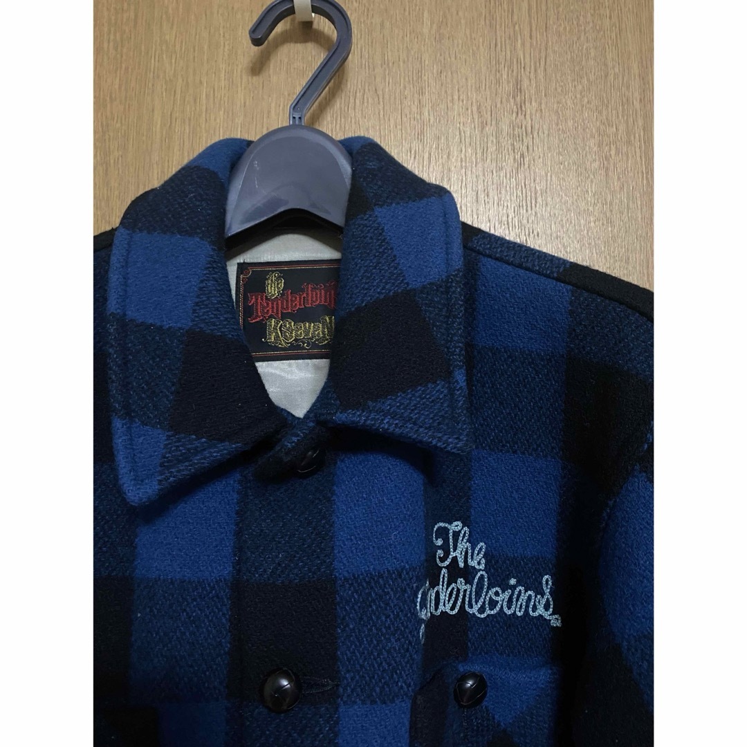 TENDERLOIN(テンダーロイン)の【TENDERLOIN】T-WOOL SHT Blue×Black Ｍサイズ メンズのジャケット/アウター(その他)の商品写真