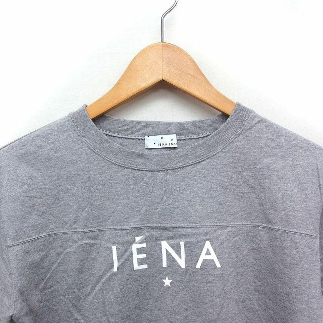 IENA(イエナ)のイエナ IENA ENFANT ロゴプリントTシャツ カットソー 丸首 コットン レディースのトップス(Tシャツ(半袖/袖なし))の商品写真