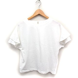 インデックス(INDEX)のインデックス INDEX ティアードスリーブ カットソー Tシャツ 半袖 丸首(カットソー(半袖/袖なし))