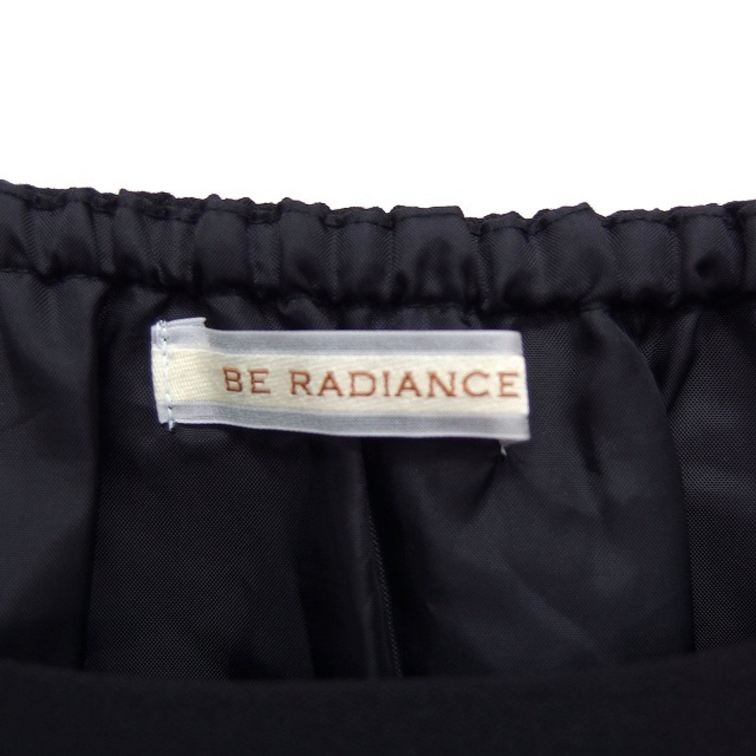 BE RADIANCE(ビーラディエンス)のビーラディエンス BE RADIANCE レーススリーブ ブラウス 七分袖 黒 レディースのトップス(その他)の商品写真