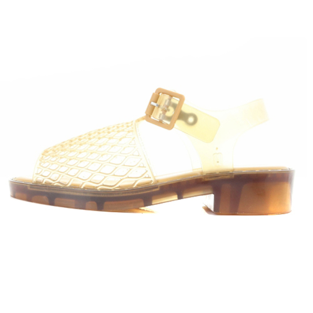 melissa(メリッサ)のメリッサ ラバーサンダル ストラップ 23cm 茶色 ブラウン べージュ レディースの靴/シューズ(サンダル)の商品写真