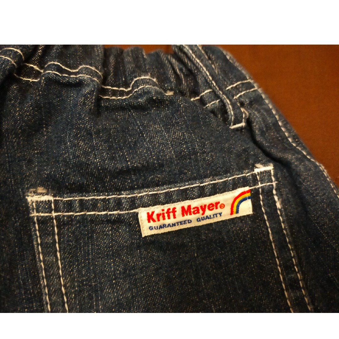 KRIFF MAYER(クリフメイヤー)のクリフメイヤー　デニム 120cm キッズ/ベビー/マタニティのキッズ服男の子用(90cm~)(パンツ/スパッツ)の商品写真