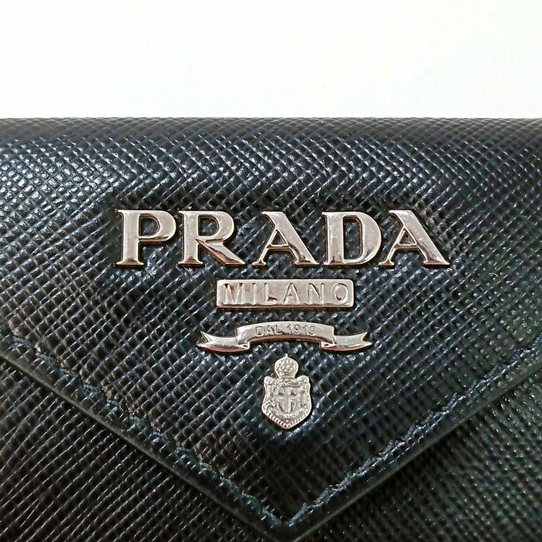 PRADA(プラダ)のプラダ 三つ折り財布 サフィアーノ ミニウォレット レター 1MH021 レディースのファッション小物(財布)の商品写真