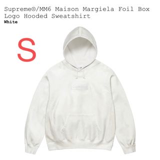 シュプリーム(Supreme)の【S】Supreme MM6 Margiela Box Logo Hooded (パーカー)