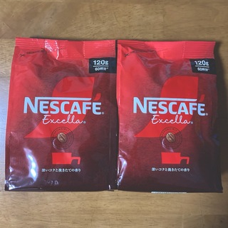 ネスレ(Nestle)のネスレ ネスカフェエクセラ コーヒー つめかえ袋 １２０g × ２(コーヒー)