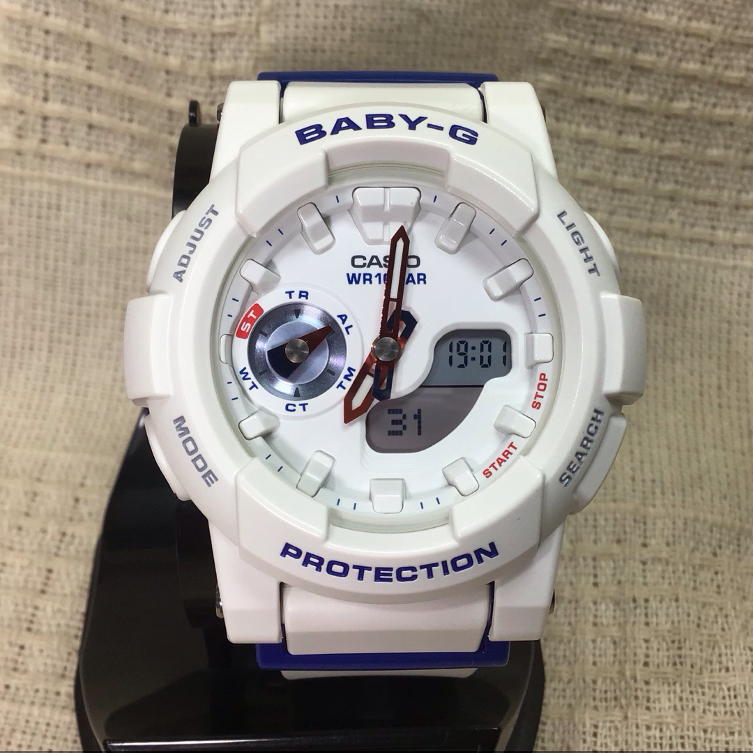 Baby-G(ベビージー)のほぼ未使用Baby−G CASIO ベビーG腕時計 カシオ腕時計 レディースのファッション小物(腕時計)の商品写真