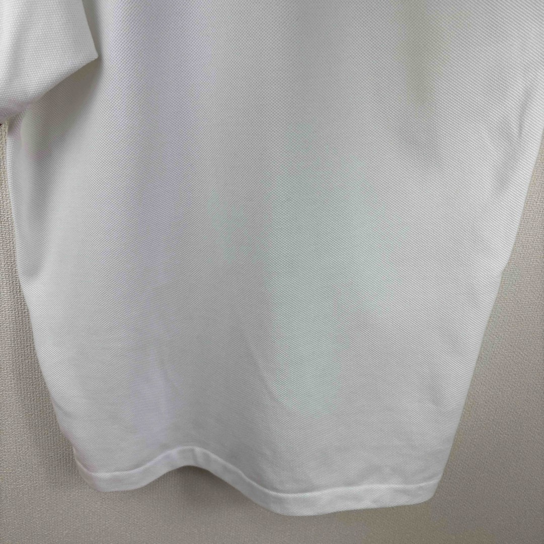 FRED PERRY(フレッドペリー)のフレッドペリー　ポロシャツ　コットンピケ　ビンテージ　半袖　白赤紺　S 古着 メンズのトップス(ポロシャツ)の商品写真