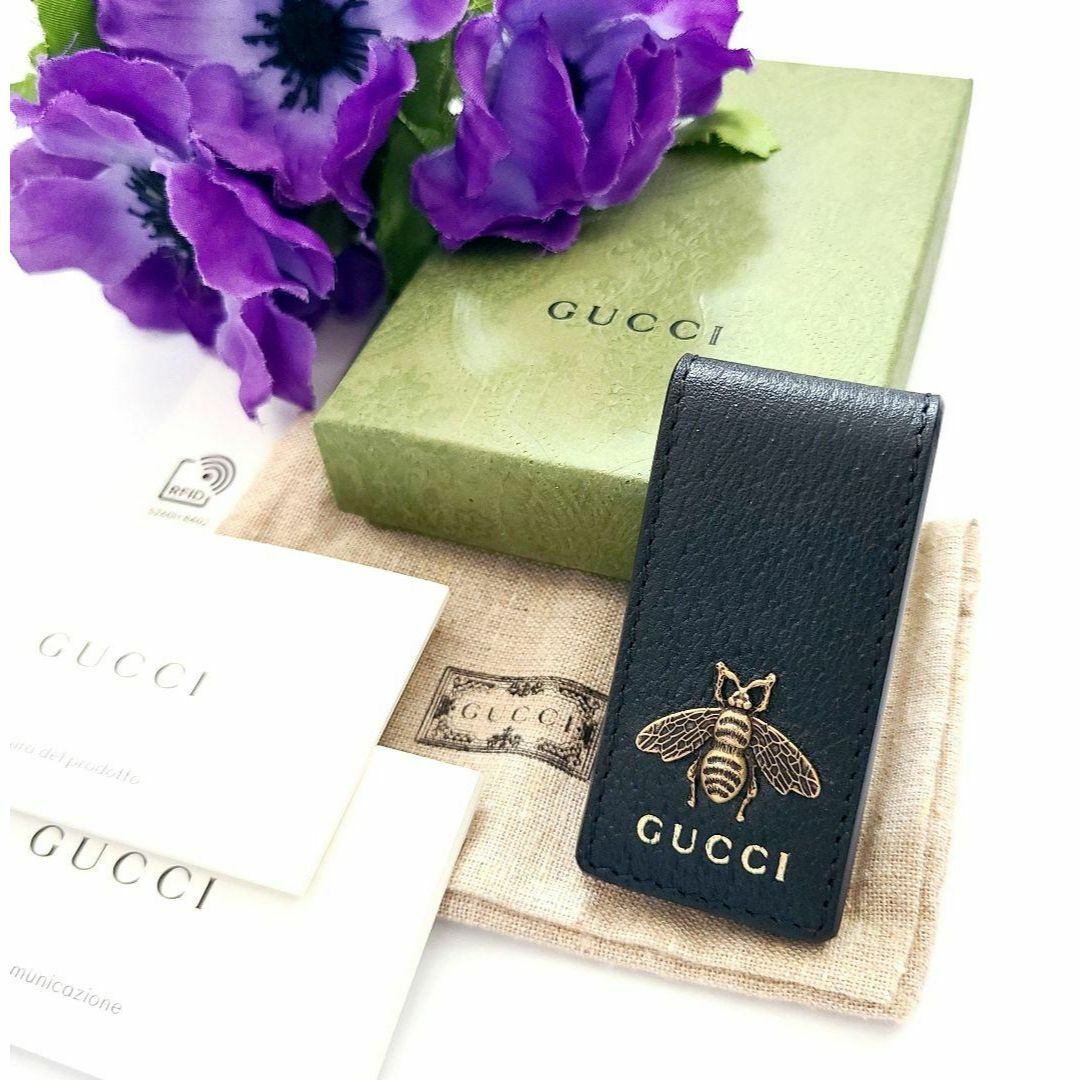 Gucci(グッチ)のグッチ☆★522914☆アニマリエ☆ビー☆マネークリップ メンズのファッション小物(マネークリップ)の商品写真