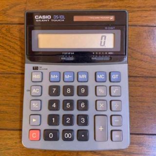 カシオ(CASIO)のカシオ 電卓 CASIO DS-10L 日本製 サイレントタッチ(オフィス用品一般)