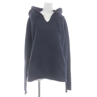 アザー(other)のニリロータン SWEAT HOODIE パーカー プルオーバー ダメージ加工 紺(パーカー)