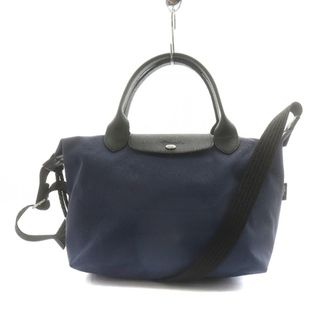 ロンシャン(LONGCHAMP)のロンシャン ル プリアージュ エナジー S トップハンドルバッグ 紺 黒(ショルダーバッグ)