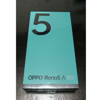 Oppo Reno 5 A シルバーブラック　128GB(スマートフォン本体)