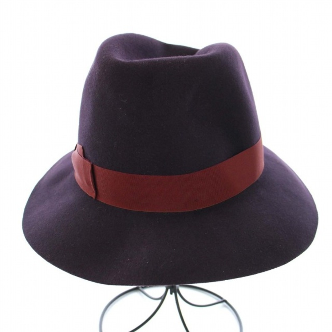 Borsalino(ボルサリーノ)のボルサリーノ ALESSANDRIA ラビットファー 帽子 中折れハット 57 レディースの帽子(その他)の商品写真