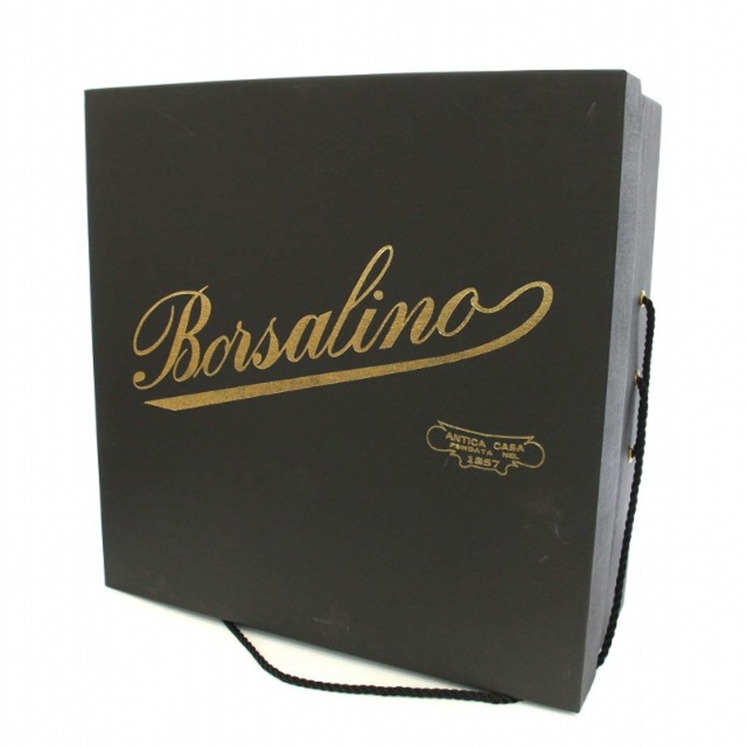 Borsalino(ボルサリーノ)のボルサリーノ ALESSANDRIA ラビットファー 帽子 中折れハット 57 レディースの帽子(その他)の商品写真