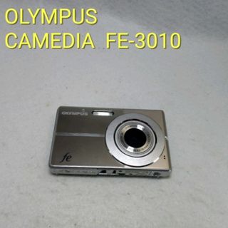 オリンパス(OLYMPUS)のOLYMPUS CAMEDIA FE-3010　デジカメ　動作中古品　美品(コンパクトデジタルカメラ)