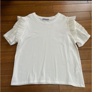 ザラ(ZARA)のzaraZARAフリルTシャツザラ(Tシャツ(半袖/袖なし))