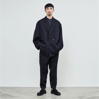 グラフペーパー(Graphpaper)のSelvage Wool Double Jaket&Tapered Slacks(セットアップ)