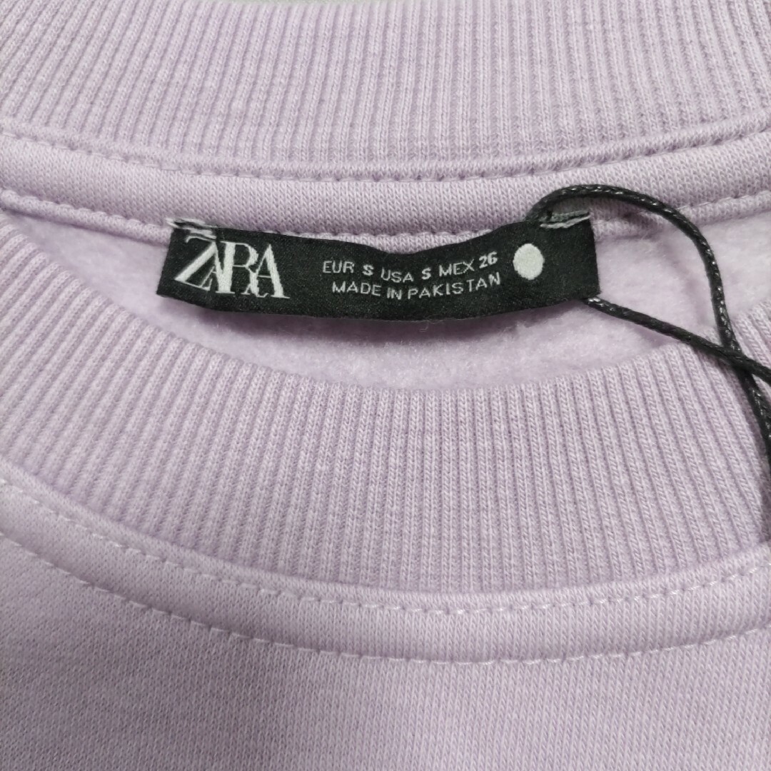 新品 ZARA ザラ 裏起毛 スウェット トレーナー